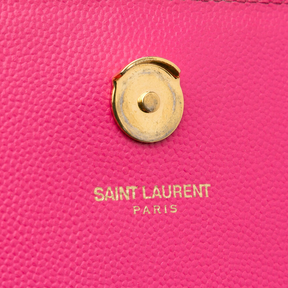 Auth Saint Laurent Small Kate Pink Calf #139165S10B - Picture 10 of 15